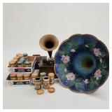 Edison Standard cylinder phonograph- 12' x 13' x