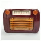 Sentinel catalin radio - model 284- 7 1/2'H 11'W