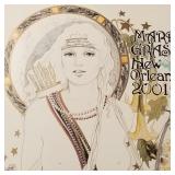 Mousie Clark unframed Mardi Gras New Orleans