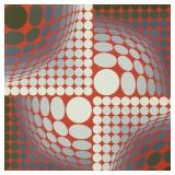 (Victor) Vasarely pencil signed & numbered E.A.