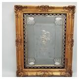 Venetian mirror by master engraver Francesco