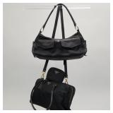 3 Prada nylon bags, etc.(some wear) larger-