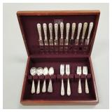 50 pcs Kirk Repousse sterling silver flatware-