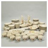 Large group Red Wing 'Random Harvest' dinnerware