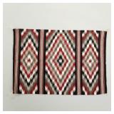 Navajo rug- eye dazzler pattern- 38' x 26'