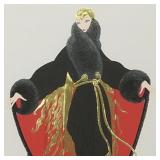 Erte Faubourg St. Honore' pencil signed &