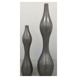 Pair Jonathan Adler gourd vases- 17 3/4'H &