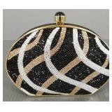 Judith Leiber sequined purse- 4 1/2'H 6'W 2 1/4'D