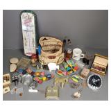 Gp Asst fishing related collectibles, etc