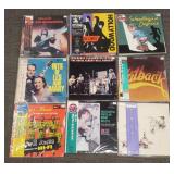 25 vintage Japanese press record albums incl