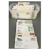 Collection of 1st Day Covers & un-cancelled U.S.