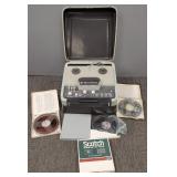 Bell & Howell reel to reel tape player w/ tapes-