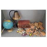 Gp vintage items, etc incl playset & small Tonka,