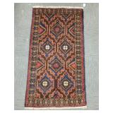Handmade Oriental rug 3' 5'x  6' 3'