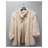 Ladies shearling jacket w/ Bjorkman label-
