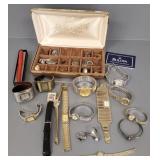 Gp vintage watches & jewelry incl Gucci,