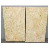 2 marble tops- 27 1/4' x 15 3/4'