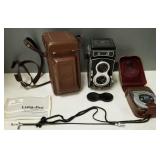 Youhi Japan dual reflex camera w/ light meter