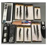 Group MIB throwing knives- 8' longest