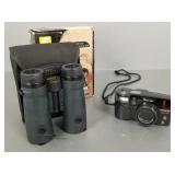 Pr. Nikon binoculars & a 35mm camera