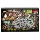 Gp asst. jewelry incl beaded, stone (some as seen)