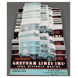 Gp approx 60 Greyvan Lines Inc blotters