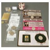 33 U.S. Kennedy 1/2 dollars incl 2- 90%; 2- 40% &