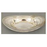 Sterling silver oval bowl- 6 toz- 11' L