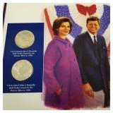 Collection of 44 Kennedy 1/2 dollars with some