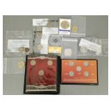 Gp asst US coins, some silver, etc.