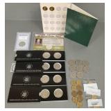 33 US dollars Eisenhower & Sacagawea : 18