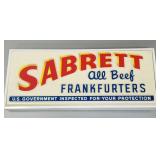 Sabrett All Beef Frankfurters advertising light-up