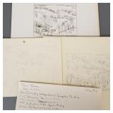 Darwin Fallrath painting & sketches- 3 Farms-