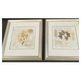 2 large pencil signed & numbered 1/1 mixed