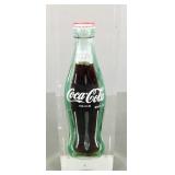 Pop Art Coke bottle lucite sculpture- 9 1/2'H