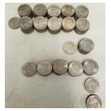 160 Eisenhower dollars- various dates- mostly