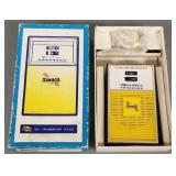 Vintage Sun Oil Co. transistor radio w/ box-