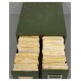 Large group vintage foreign stamps in 2 drawer