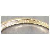 14K gold ring- 1.7g, size 6 1/2