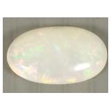 Unset  Australian cabochon opal approx 4.5ct
