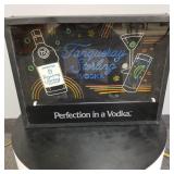 Tanqueray Sterling Vodka light-up advertising sign