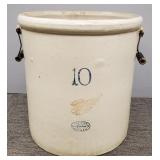 10 gallon Red Wing crock w/ handles