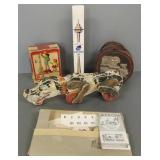 Gp vintage toys, etc incl World's Fair Space