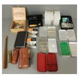 Gp sporting items: knives, fishing flies, fly