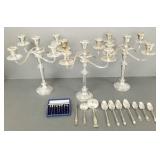 Gp incl 8 sterling silver picks, 3- 14 1/2'