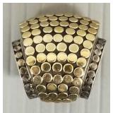 John Hardy 18K gold & sterling silver slide