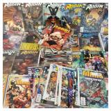 Gp asst. DC, etc. comics incl Outsiders, Robin,