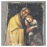 Old Master style oil painting on canvas- signed on