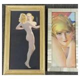 2 framed Armstrong lithos