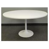 Johanson- Sweden mid-century pedestal tulip table-